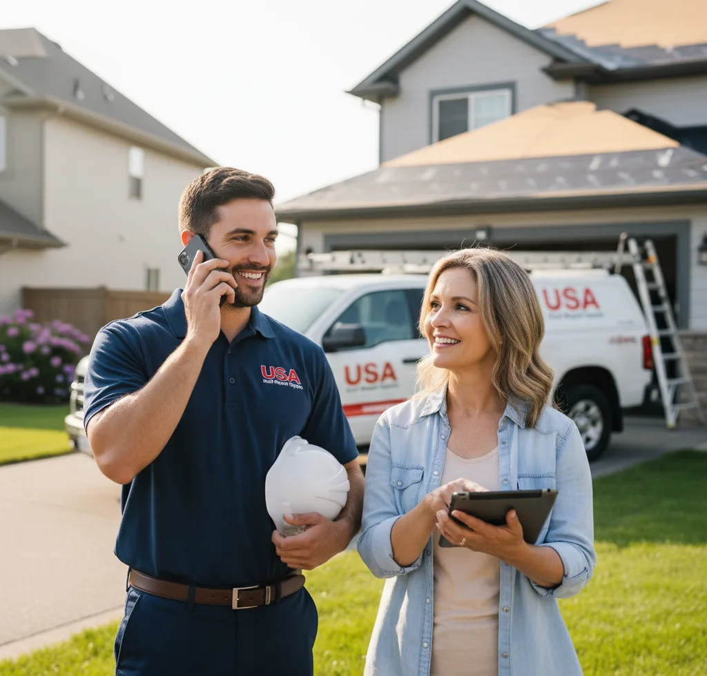 USA Roof Repair Experts customer support in Powell Butte
